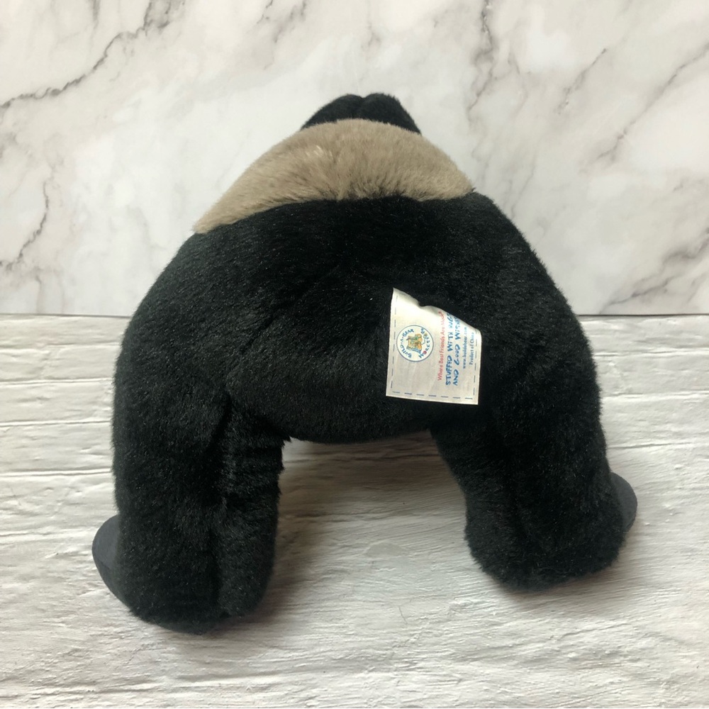 Build-A-Bear BAB Western Lowland Silverback Gorilla Plush Stuffed Animal - Picture 6 of 9